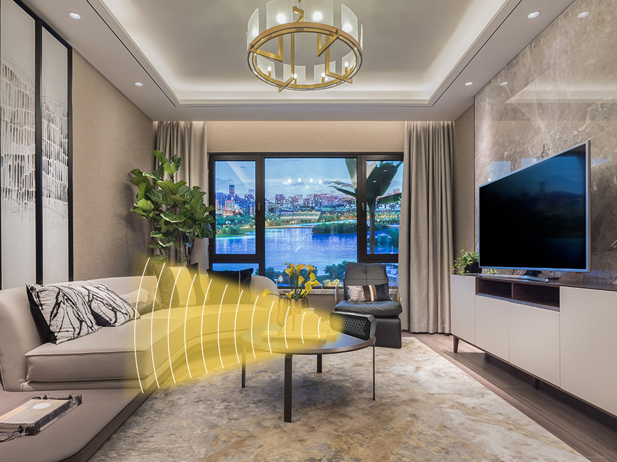 看電視使用定向音響