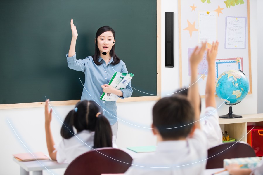 均衡聲場的教室擴音設(shè)備