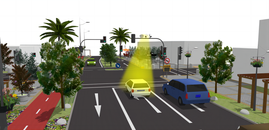 炸街車監(jiān)測設(shè)備抓拍效果圖