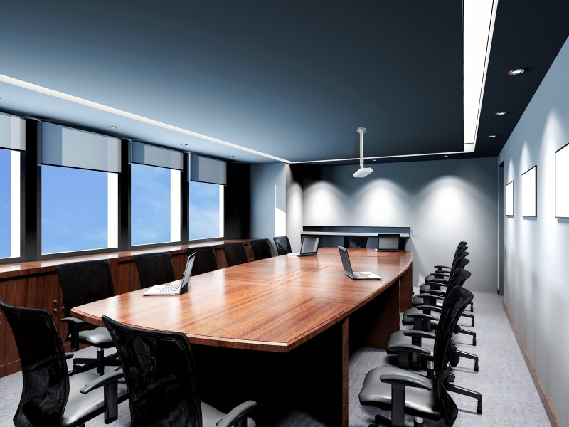 協(xié)作會(huì)議室/工作會(huì)議 定向麥克風(fēng)應(yīng)用示例圖