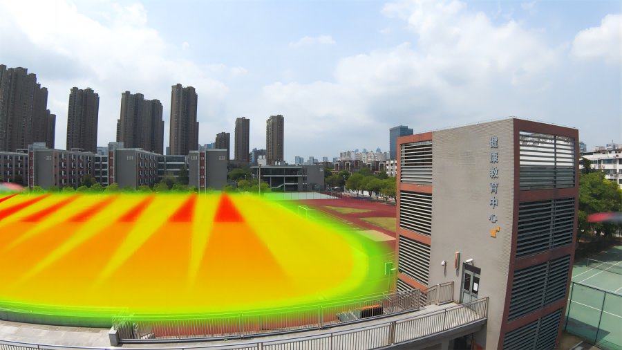 操場定向聲廣播設備，定向發(fā)聲，不擾民！