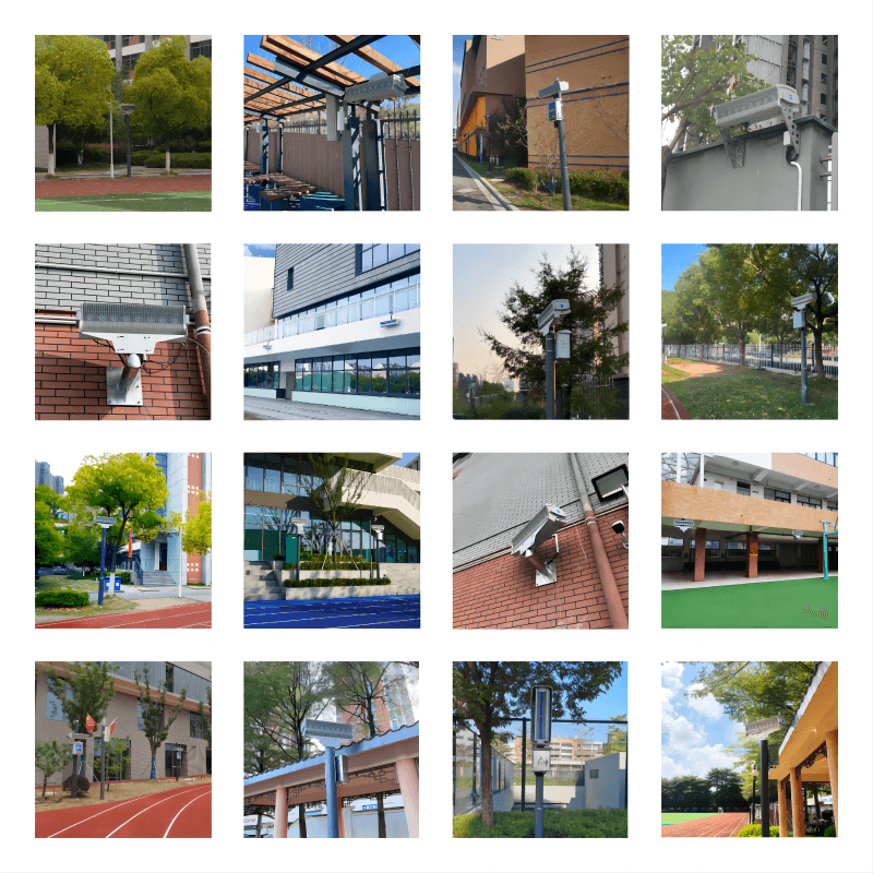 清聽聲學(xué)靜音操場(chǎng)音柱案例