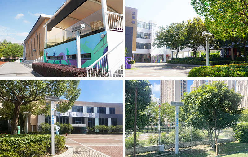 蘇州工業園區方洲小學安裝清聽聲學靜音操場系統