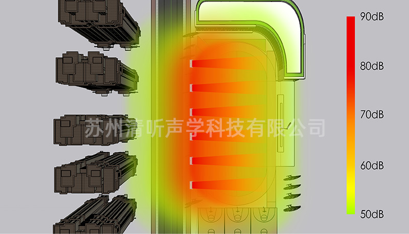 操場定向發聲，聲音分區控制