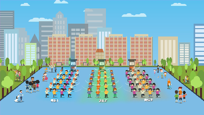 廣場(chǎng)舞有源定向音箱使用效果圖