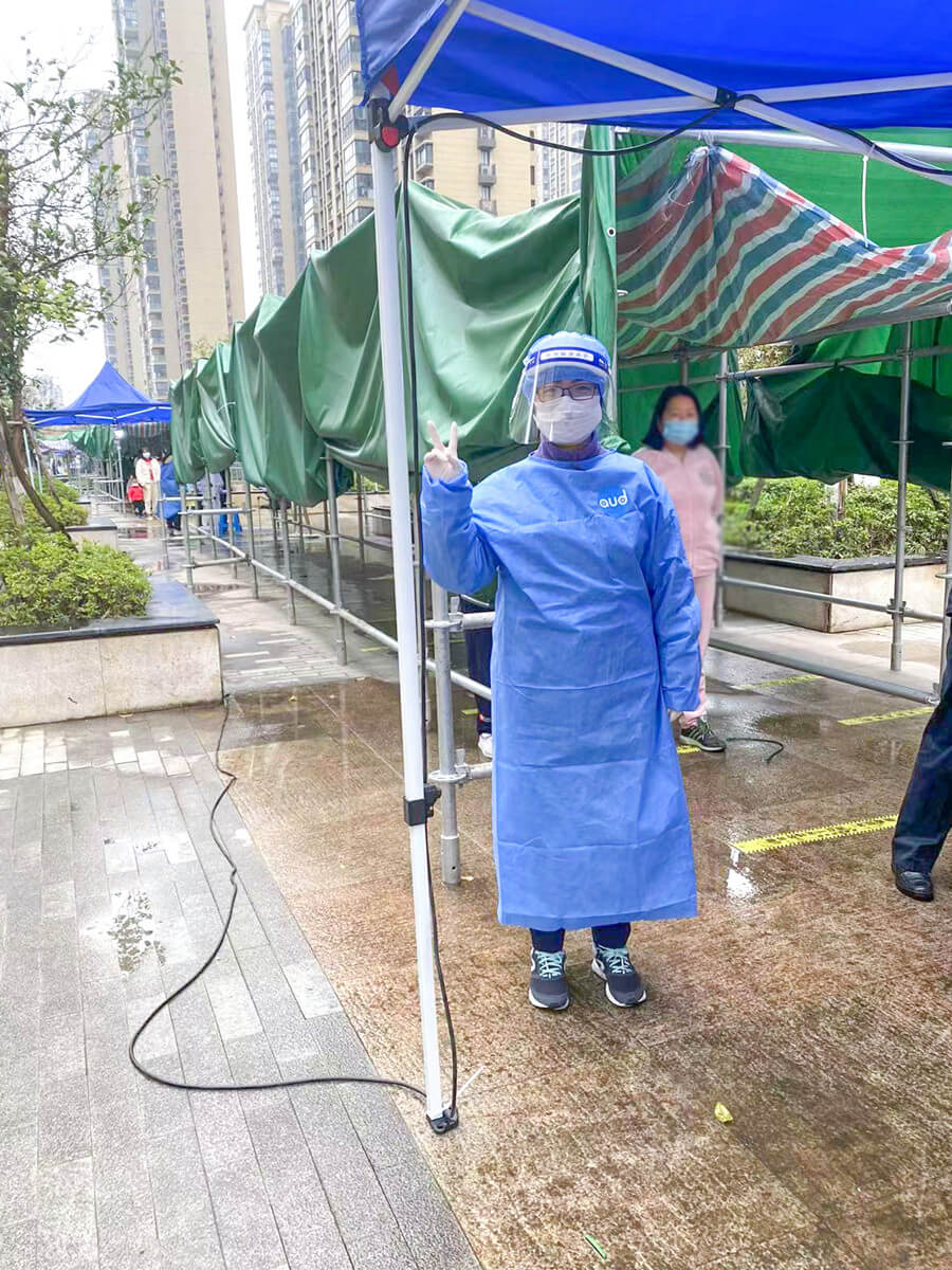 同心抗疫 溫暖隨行 清聽聲學助力社區疫情防控