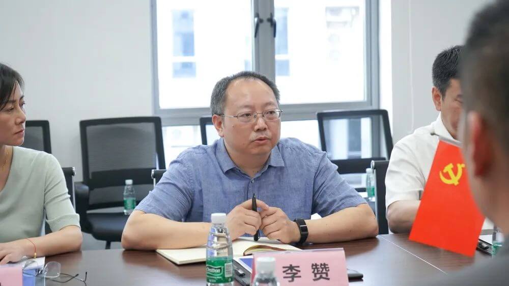 蘇州市政協副主席李贊一行赴清聽聲學調研